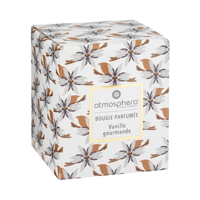 Vela perfumada110gr en tarro cristal " vainilla gourmet" - 164805D