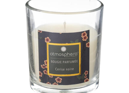 Vela perfumada110gr en tarro cristal "Cerezo negro" - 164805F