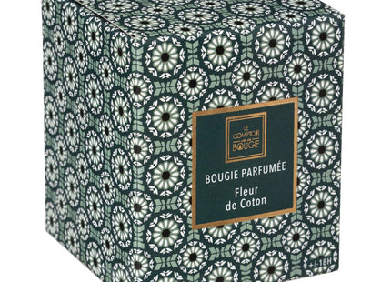 Vela perfumada110gr en tarro cristal "Flor de algodón" - 164805N