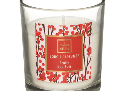 Vela perfumada110gr en tarro cristal "Frutos del bosque" - 164805O