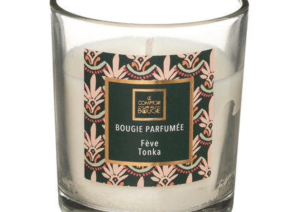 Vela perfumada110gr en tarro cristal "Haba tonka" - 164805Q