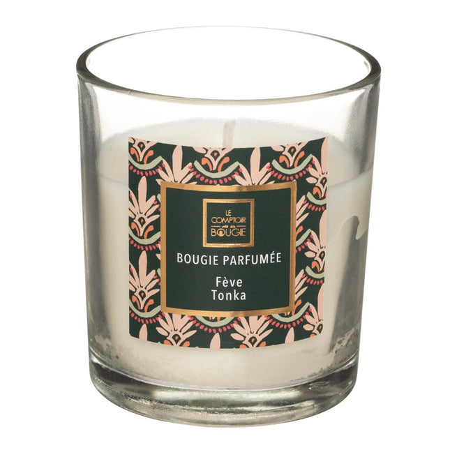 Vela perfumada110gr en tarro cristal "Haba tonka" - 164805Q