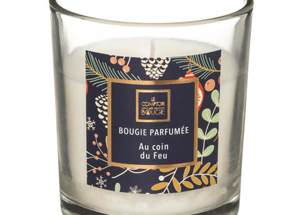 Vela perfumada110gr en tarro cristal "En la chimenea" - 164805R