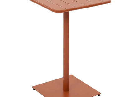 Mesa alta de jardín "Phuket" de acero ámbar para dos personas - 165253L