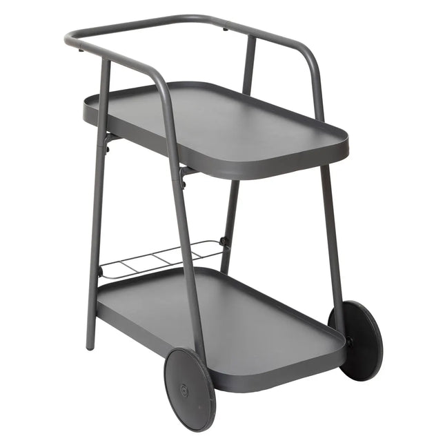 Carrito “Easiness” L72 x P50cm en aluminio - 165278A