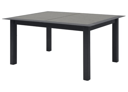 Mesa de jardín extensible "ALLURE" gris 10 plazas de aluminio con tratamiento - 165427