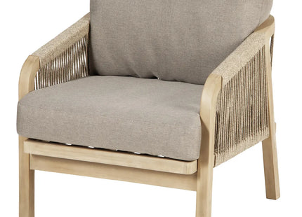 Muebles de jardín de 5 plazas "Papouasie" de acacia - 165664