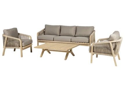 Muebles de jardín de 5 plazas "Papouasie" de acacia - 165664