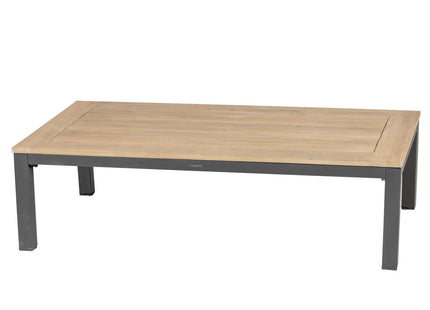 Muebles de jardín "Empéria" de 5 plazas de aluminio y acacia - 165672