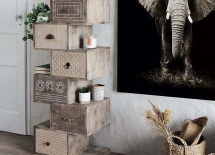 Cómoda "Ajay" de 6 cajones - 166502