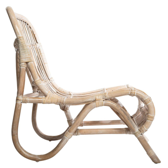 Sillón de ratán natural "Tamara"  - 166658A