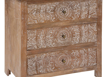 Cómoda "Shirel" de 3 cajones - 166727