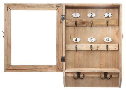 Caja de llaves "Ornella" de madera 26x38cm - 167027