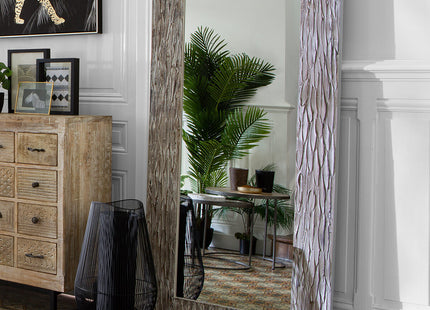 Espejo de madera con relieve A166cm - 167049