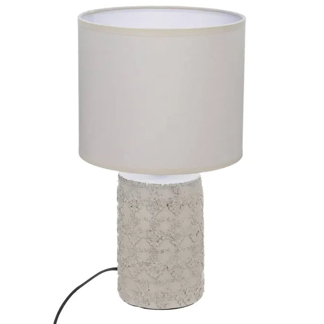 Velador "Melo", cerámica beige, 34 cm de alto  - 167513