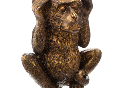 Conjunto de 3 monos en resina 17cm - 167596