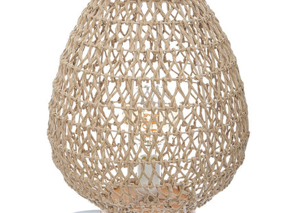 Velador de mesa "Etel" de metal y papel A35,5cm - 168205