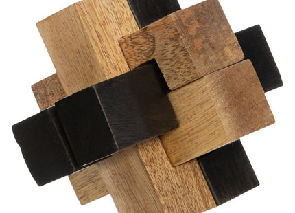 Rompe cabezas "Loft" vintage de madera de mango - 168343