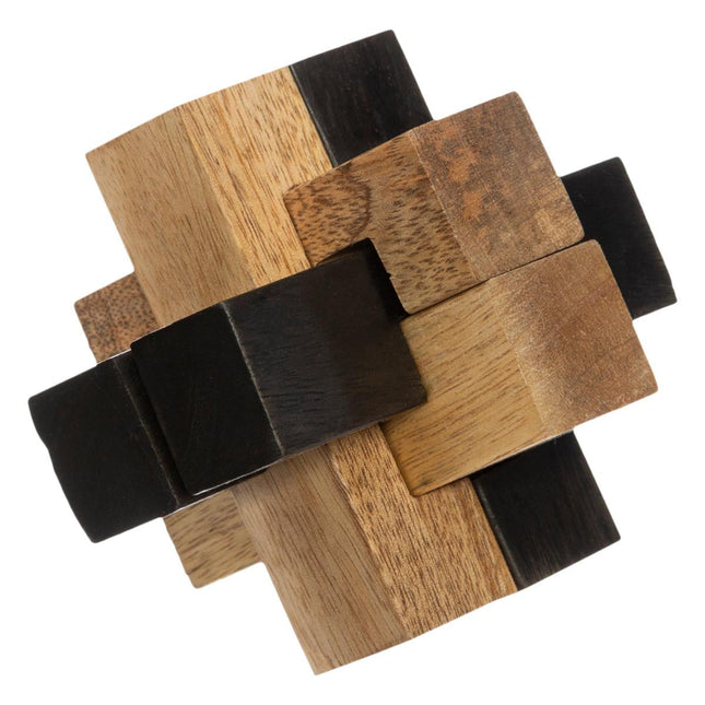 Rompe cabezas "Loft" vintage de madera de mango - 168343