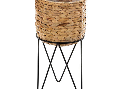 Maceta en jacinto y soporte de metal PM - 168552