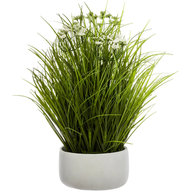 Planta artificial "Hierbas silvestres" en maceta A50cm - 168584