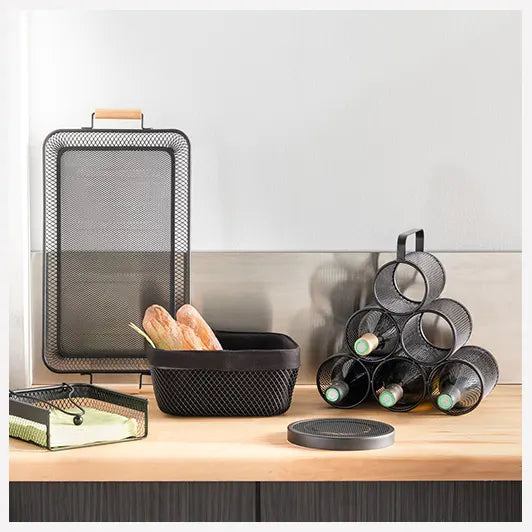 Bandeja de metal “Mayaj” 51x26,5cm - 169228