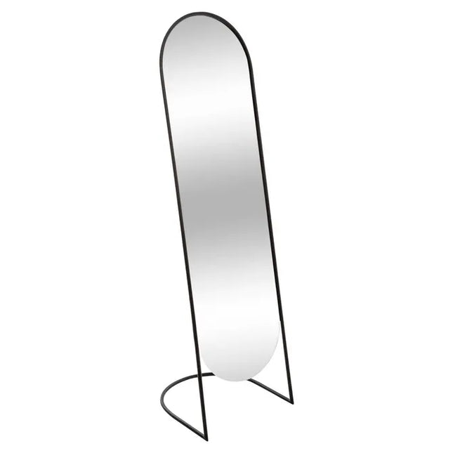 Espejo de pie metálico independiente de 39x140 cm -  169353