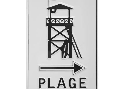 Decoración en relieve "Sur" 20x12cm - 169383