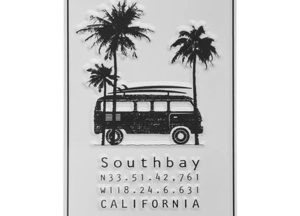 Decoración en relieve "Sur" 20x12cm - 169383