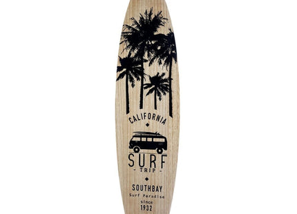 Tabla de "surf" de madera y metal 110x27cm - 169386