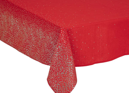 Mantel navideño "Colorama de Noël" estampado de pequeños puntos 140x360cm - 169596