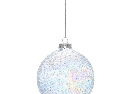 Bola navideña de cristal 10cm Iris - 170107