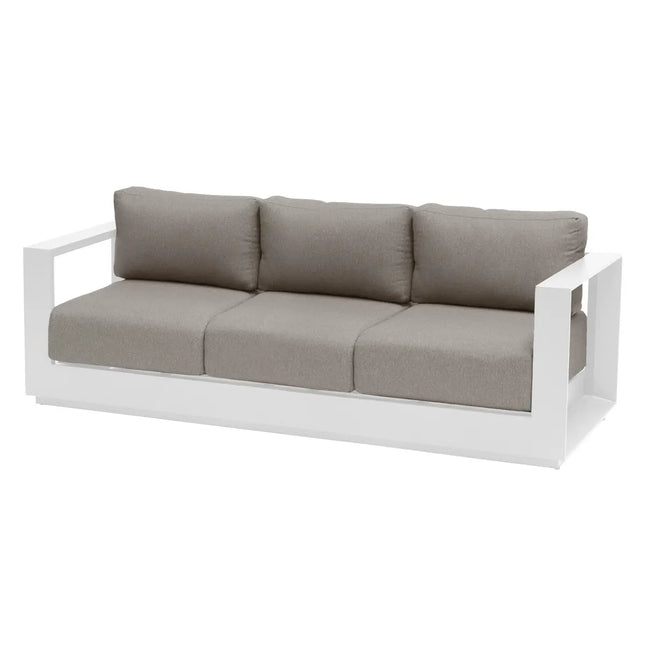 Mueble de jardín de 5 piezas "Allure" blanco - 171347A