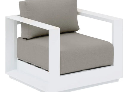 Mueble de jardín de 5 piezas "Allure" blanco - 171347A