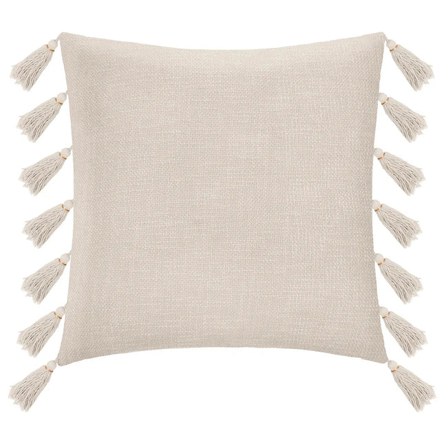 Almohada "Gypsy" con funda extraíble 50x50cm beige - 172477A