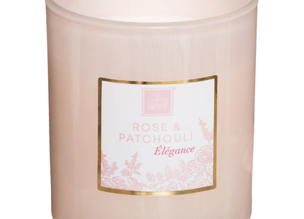 Vela perfumada «Mael» 210gr Rosa y pachulí - 172760B