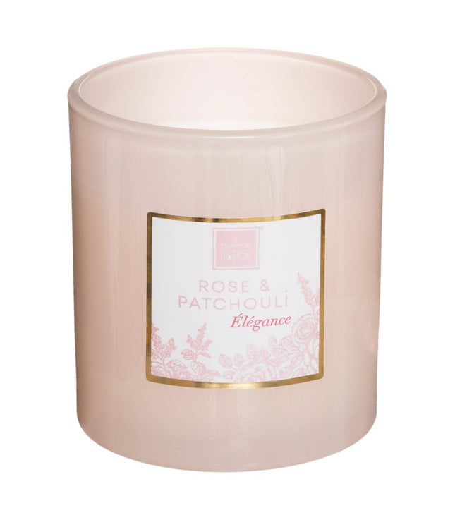 Vela perfumada «Mael» 210gr Rosa y pachulí - 172760B
