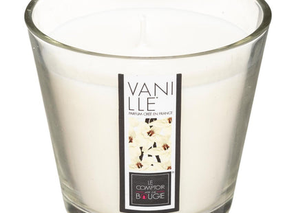 Vela perfumada en tarro de cristal Nina 190G  Vainilla - 172790A