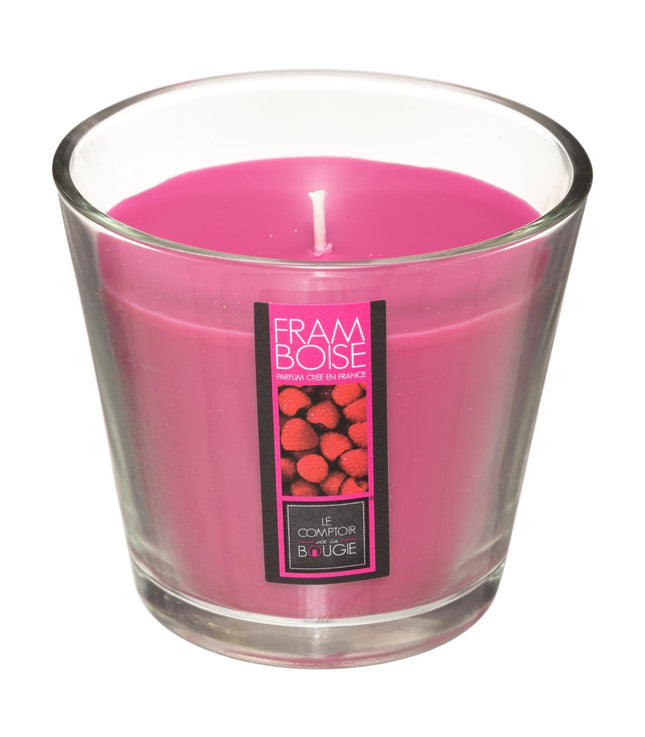 Vela perfumada en tarro de cristal Nina 190G  Framboise - 172790E