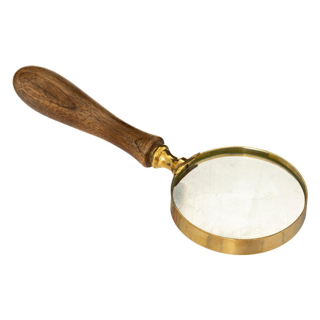 Lupa de latón y madera de mango - 173481