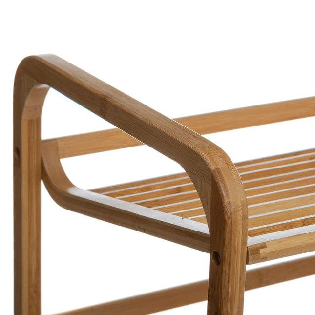 Organizador de zapatos x9 de bambú - 173697