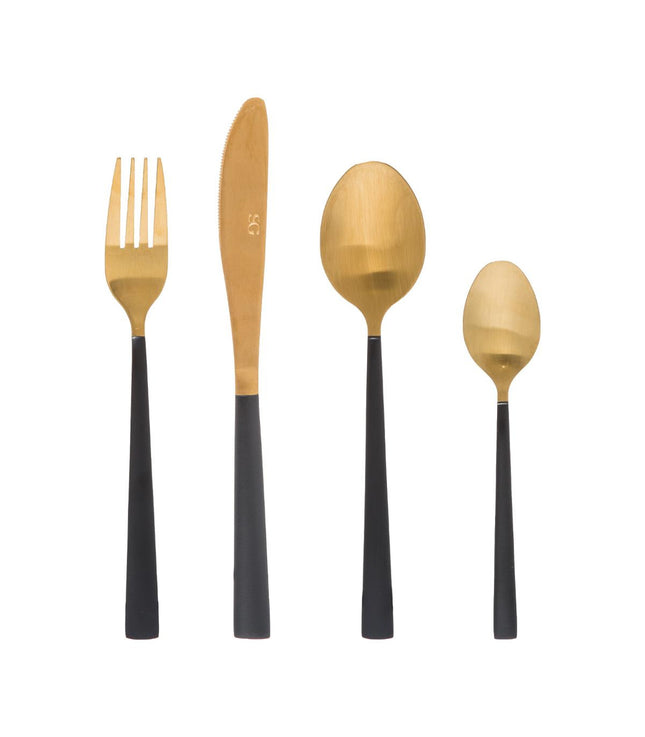 Juego de 16 cubiertos de acero inoxidable "Jungle electro" - 173700