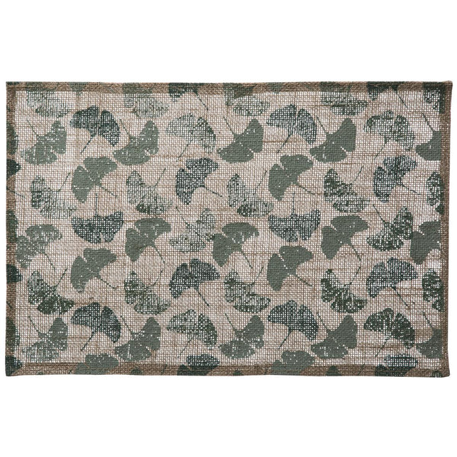 Individual de yute Verde 45x30 - 173747