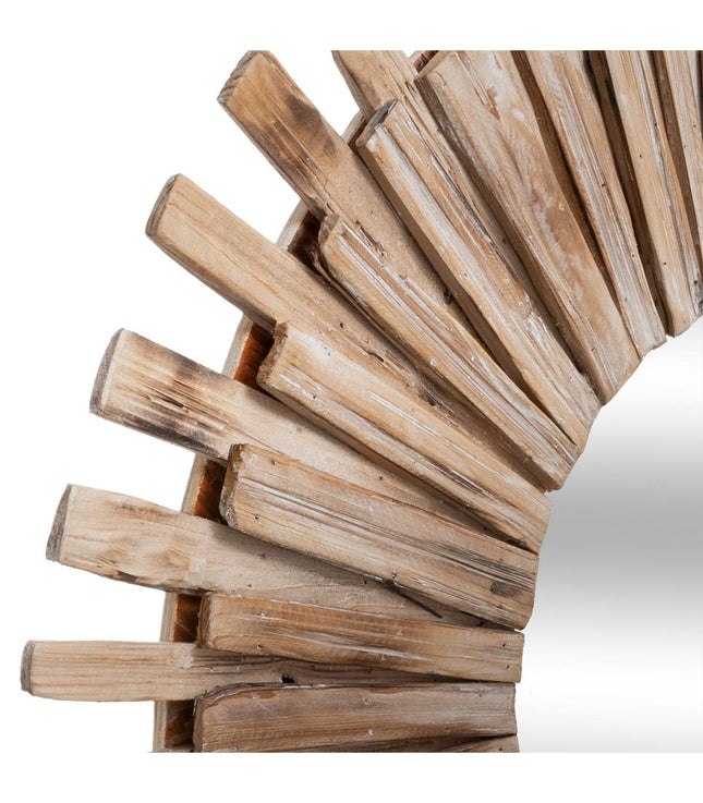 Espejo de madera "Manon" D88cm - 173846