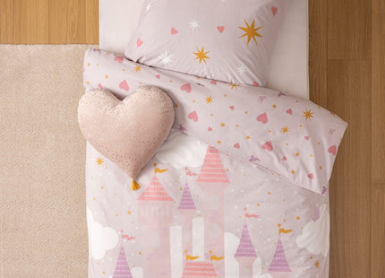 Set de cama infantil "Château" Algodón, 140x200cm - 174018P