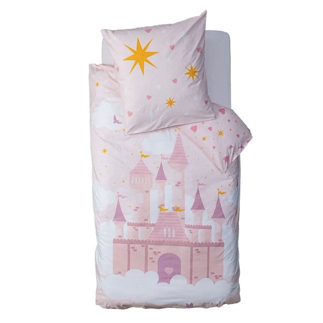 Set de cama infantil "Château" Algodón, 140x200cm - 174018P