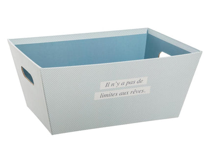 Cesta de almacenamiento azules con asas P - 174038B