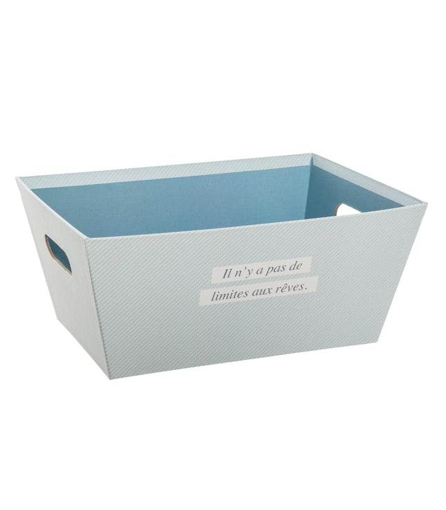 Cesta de almacenamiento azules con asas P - 174038B