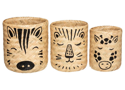 Cesta infantil "Safari" de bambú P - 174117