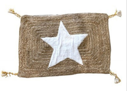 Alfombra infantil "Douce Étoile" de yute 60x90cm - 174208